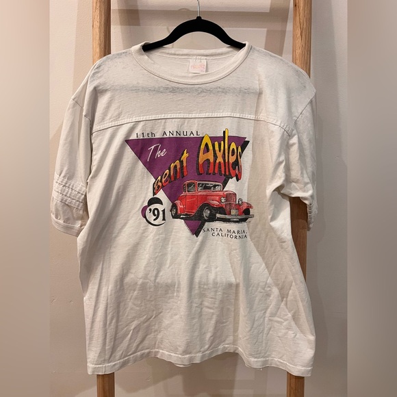 None Other - Vintage White Graphic Tee